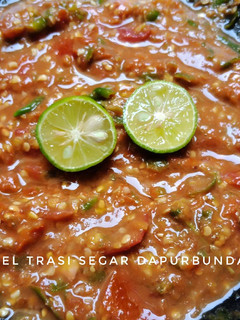 Foto resep Sambel Trasi Segar (masakan rumahan sederhana)