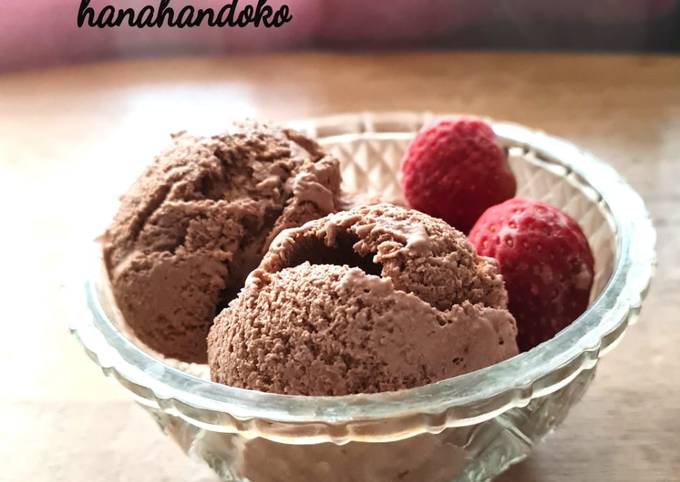 Langkah Mudah untuk Menyiapkan Ice cream choco ketofriendly Anti Gagal