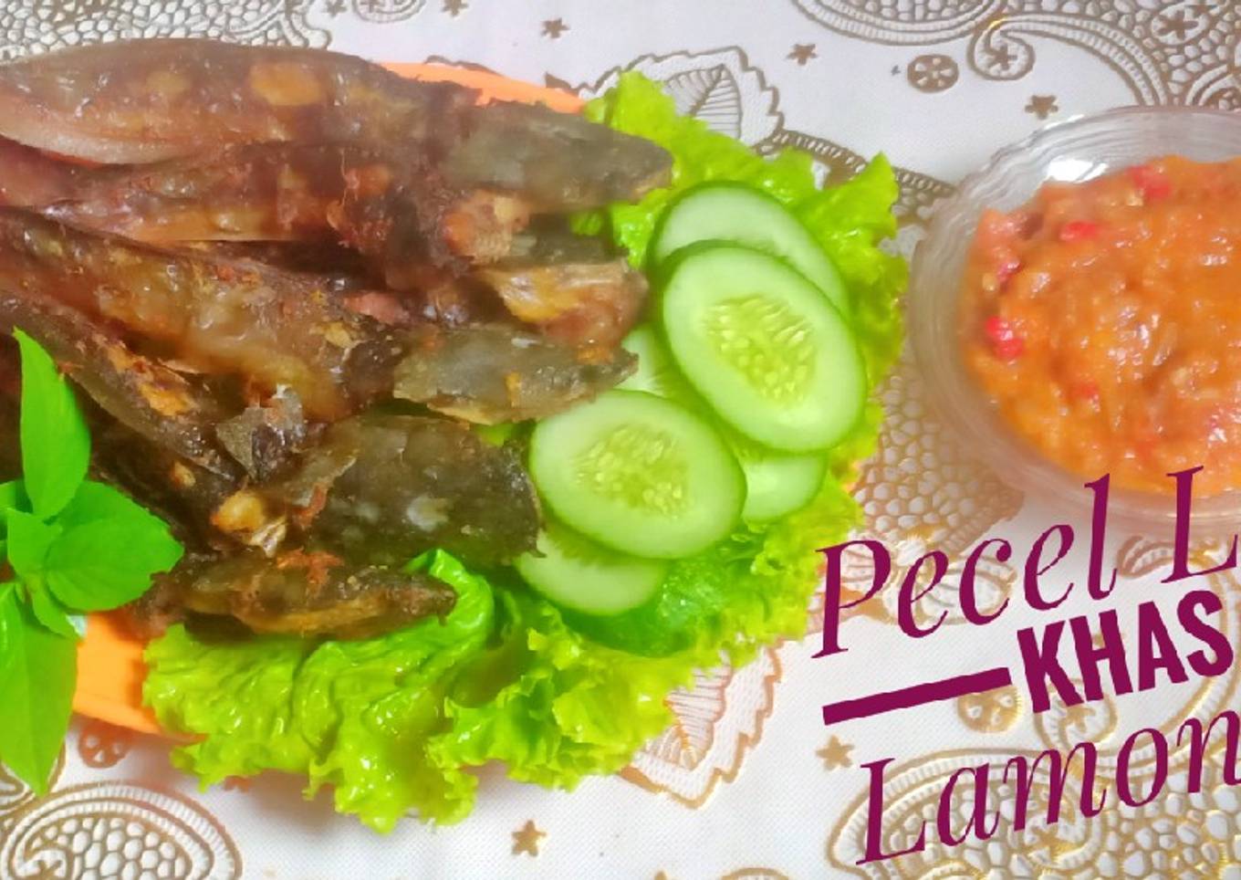 Pecel Lele Khas Lamongan