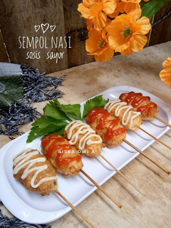 Foto resep Sempol Nasi Sosis Sayur