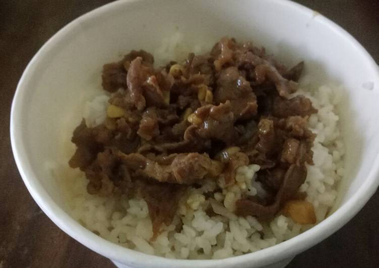 Rice Bowl Beef Teriyaki