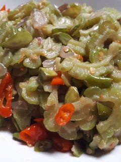 Foto resep Tumis pare tidak pahit