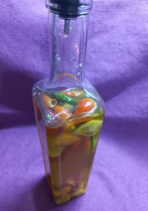 Una foto de Aceite de oliva saborizada
