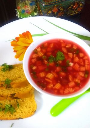 A picture of Babycorn Soup.