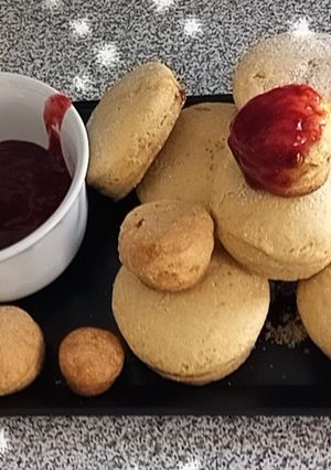 Una foto de Scones dulces