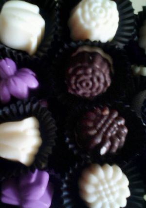 Foto resep Permen coklat warna