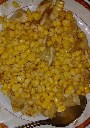 صورة لوصفة الذرة 😋