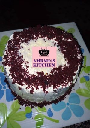 A picture of Red velvet cake.