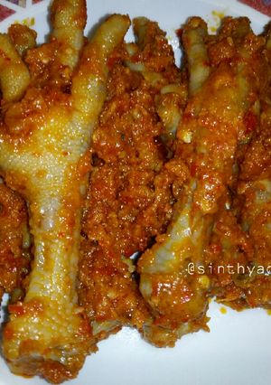 Foto resep Ceker Pedas Setan