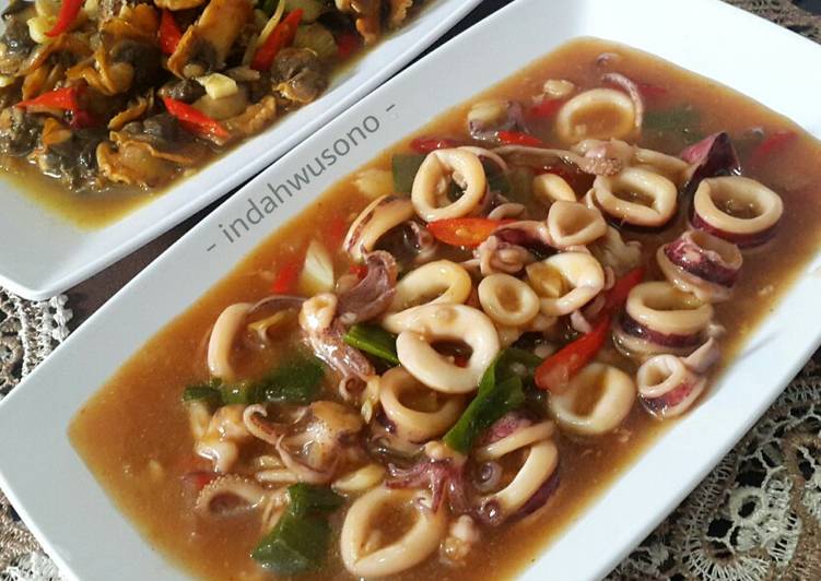 Resep Cumi Pedas Saus Tiram Lezat
