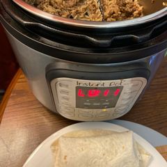Instant pot rice & meat burritos 🌯 A picture of Instant pot rice & meat burritos 🌯.