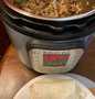 Easy Ways Prepare Recipes Instant pot rice &amp; meat burritos 🌯 the Can Spoil the Tongue So Delicious.