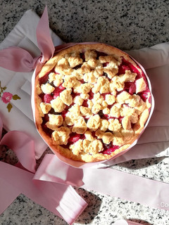 Foto di Sbrisolona ai frutti di bosco