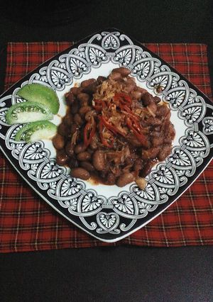 Foto resep Kacang Merah Ungkeb, ala Sunda