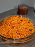 Mie goreng nyemek udang telur
