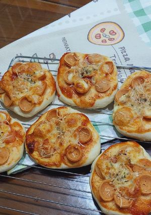 Foto resep Pizza mini ; tanpa mixer dan telur