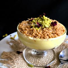 A picture of Custard Kunafa Cups.