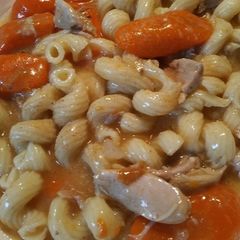 A picture of Chicken and not Dumplings.