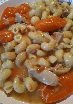 A picture of Chicken and not Dumplings.