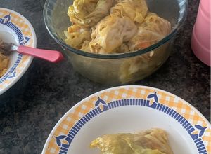 Foto de Sarma de repolho ao molho caseiro