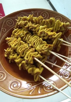 Foto resep Sate Usus Ayam