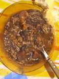 Guiso de porotos negros (feijao) para este frío algo bien fuerte