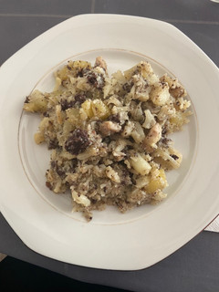 Una foto de Trinxat con coliflor