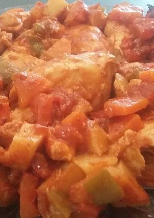 A picture of Oven-Baked Chicken My Way.