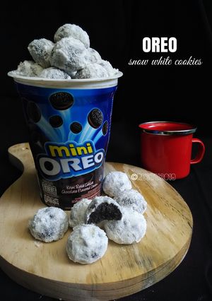 Foto resep Oreo Snow White Cookies