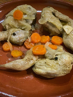 Una foto de Codornices en escabeche