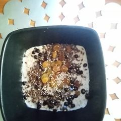 A picture of #oatmeal porridge the challenge.