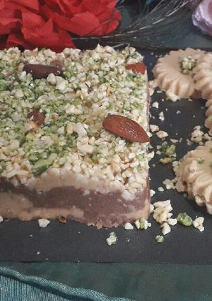 صورة لوصفة حلاوة الطحينة المنزلية