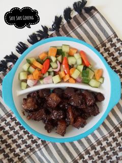 Foto resep 49. Sate Sapi Goreng