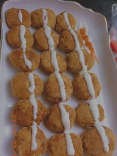 عکسی از دستور ناگت مرغ