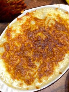 奶焗白菜(地瓜濃湯版) 的食譜成品照片