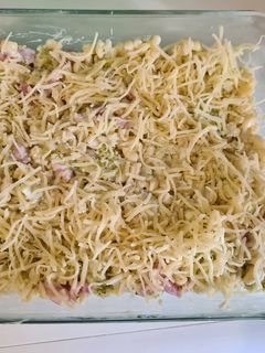Une photo de Gratin onctueux brocolis pâtes