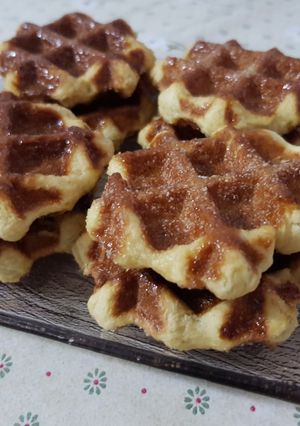 Une photo de Gaufre Liège