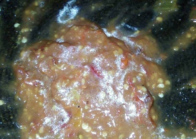 Sambal tomat cobek