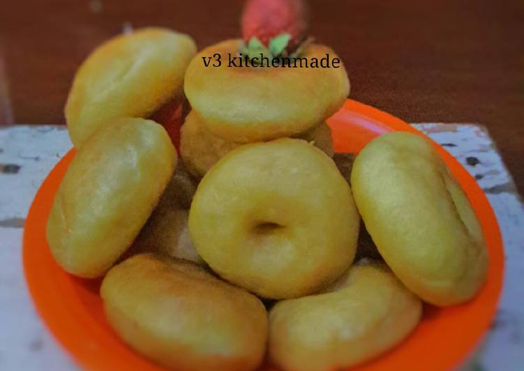 Langkah Mudah untuk Menyiapkan Donat irit kentang yang Lezat