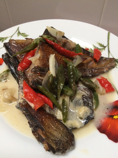 Foto resep Ikan Pari Asap kuah santan alaMe