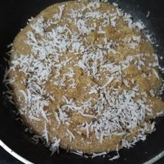 Rava halva A picture of Rava halva.