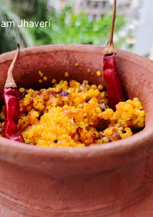 A picture of Kodo Millet Khichdi.
