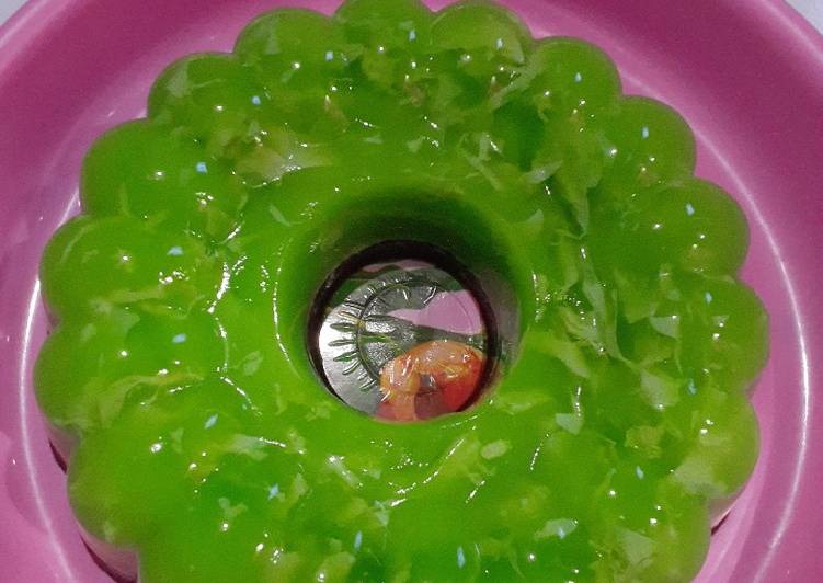 Puding lumut ala aku *13π©βπ³