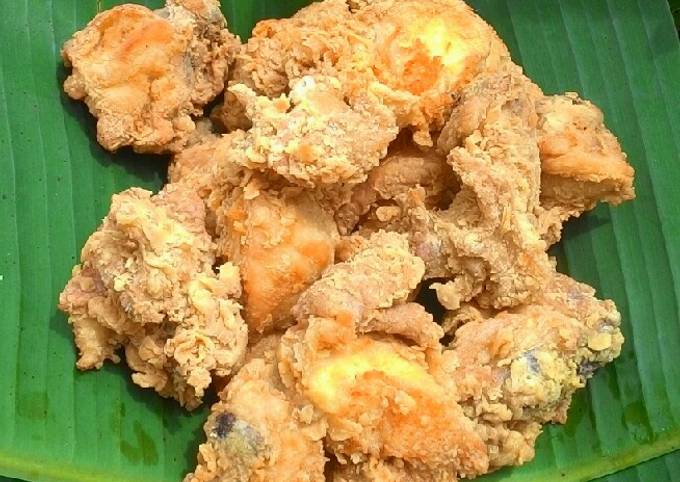 Ayam Goreng Tepung, awet Crispynya