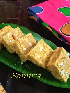 বেসনের বরফি (besaner barfi recipe in Bengali) রেসিপির প্রধান ছবি