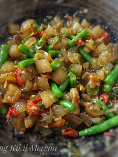 Foto resep Oseng Kikil Mercon (Plus Buncis)