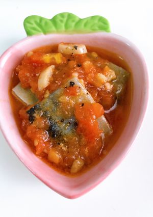 Hình của món Cá thu nhật sốt cà chua 🍅.