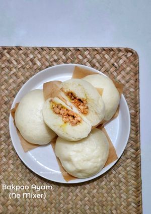 Foto resep Bakpao Isi Ayam (No Mixer)
