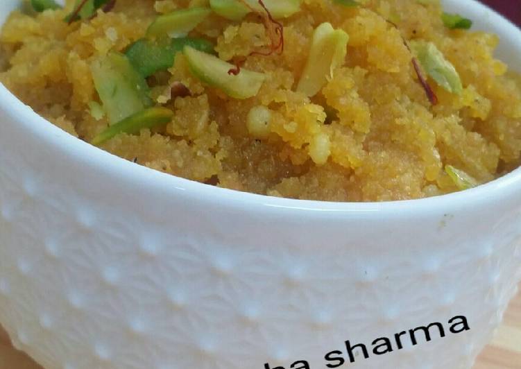 Simple Way to Make Super Quick Homemade Moong daal halwa