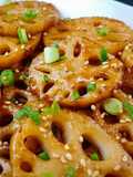 Korean BBQ Lotus Root